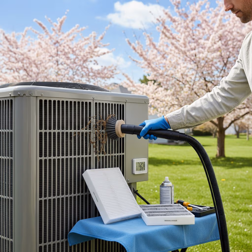 Featured image for Spring AC Prep Prevents Summer Breakdowns