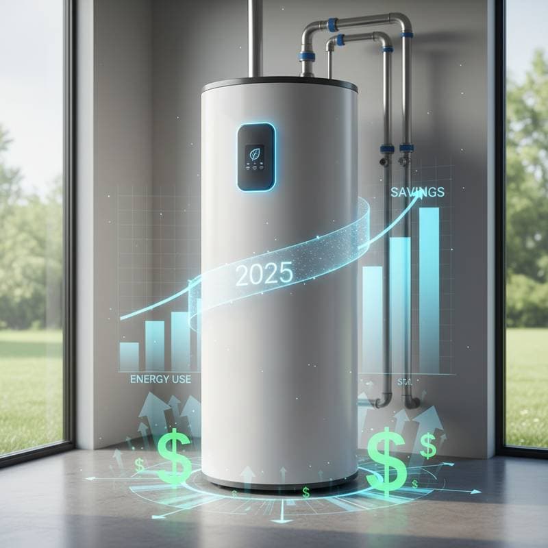 Featured image for Heat Pump Water Heaters Now $500 Cheaper in 2025