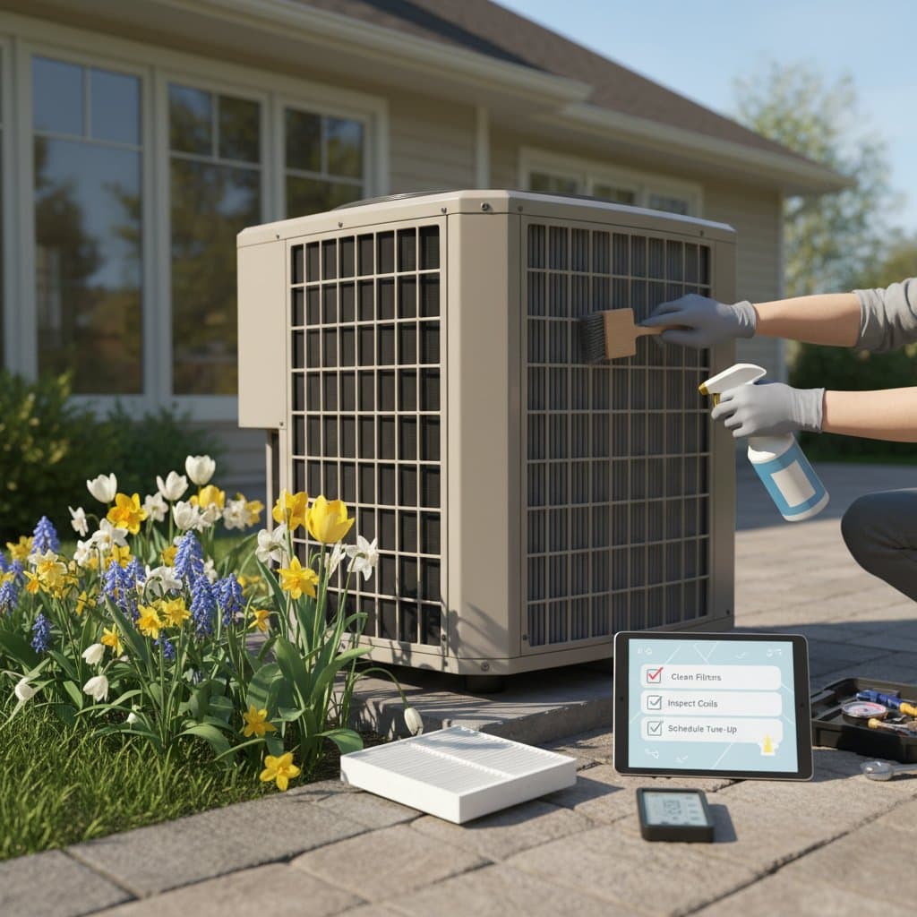 Featured image for Spring AC Prep Prevents Expensive Summer Repairs