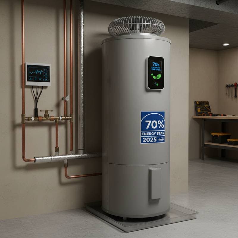 Featured image for Heat Pump Water Heaters Cut Energy Bills 70%