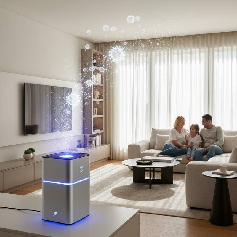 Featured image for UV-C Light Kills 99% of Airborne Viruses at Home