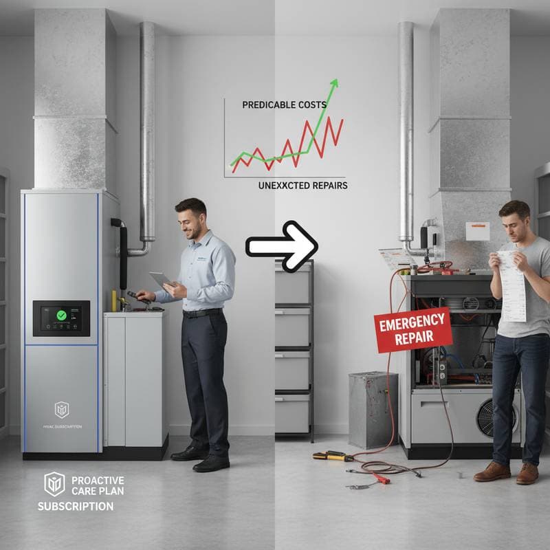 Featured image for HVAC Subscriptions Cost $180-$600 vs Emergency Repairs