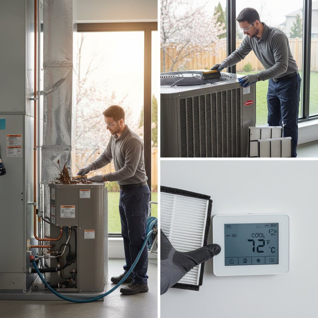 Featured image for Spring HVAC Tune-Ups Prevent Costly Summer Breakdowns