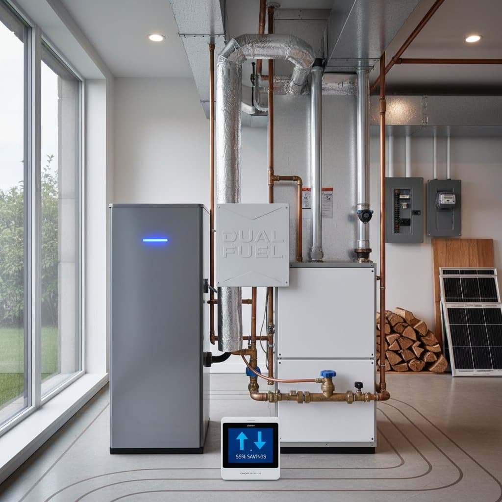 Featured image for Hybrid Heat Systems Cut Winter Bills 55% in Cold Zones