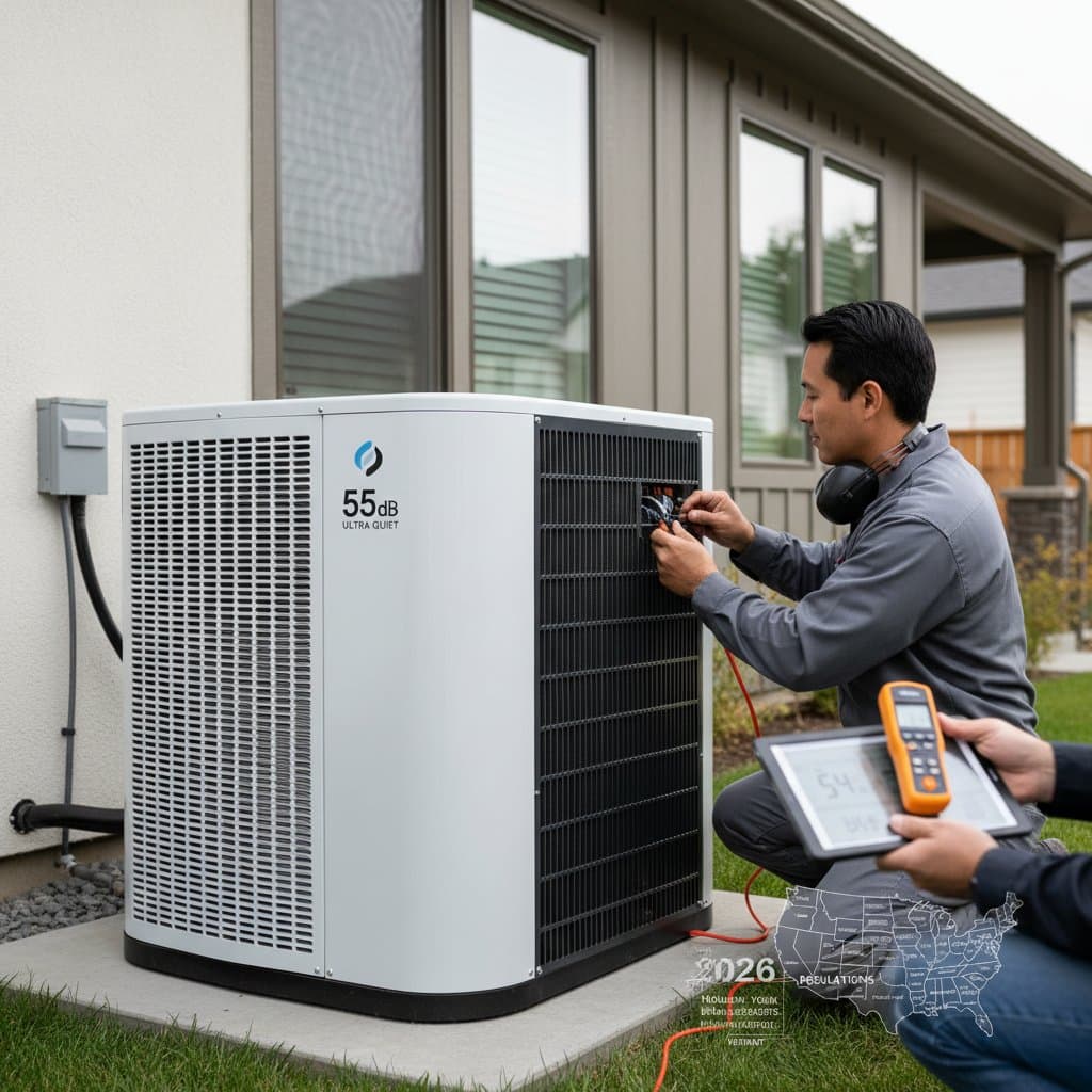 Featured image for New 55dB HVAC Rules Reshape Equipment Standards in 8 States