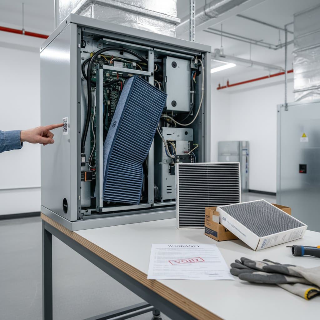 Featured image for Why 64% of DIY Filter Changes Void HVAC Warranties