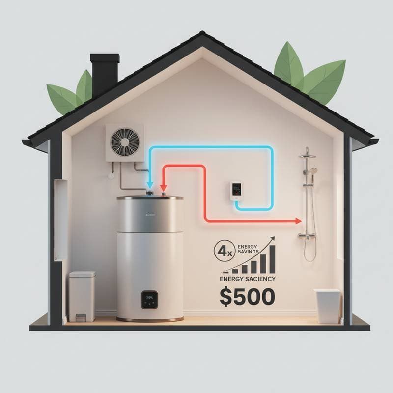Featured image for Heat Pumps Move Heat Instead of Making It, Cut Bills $500