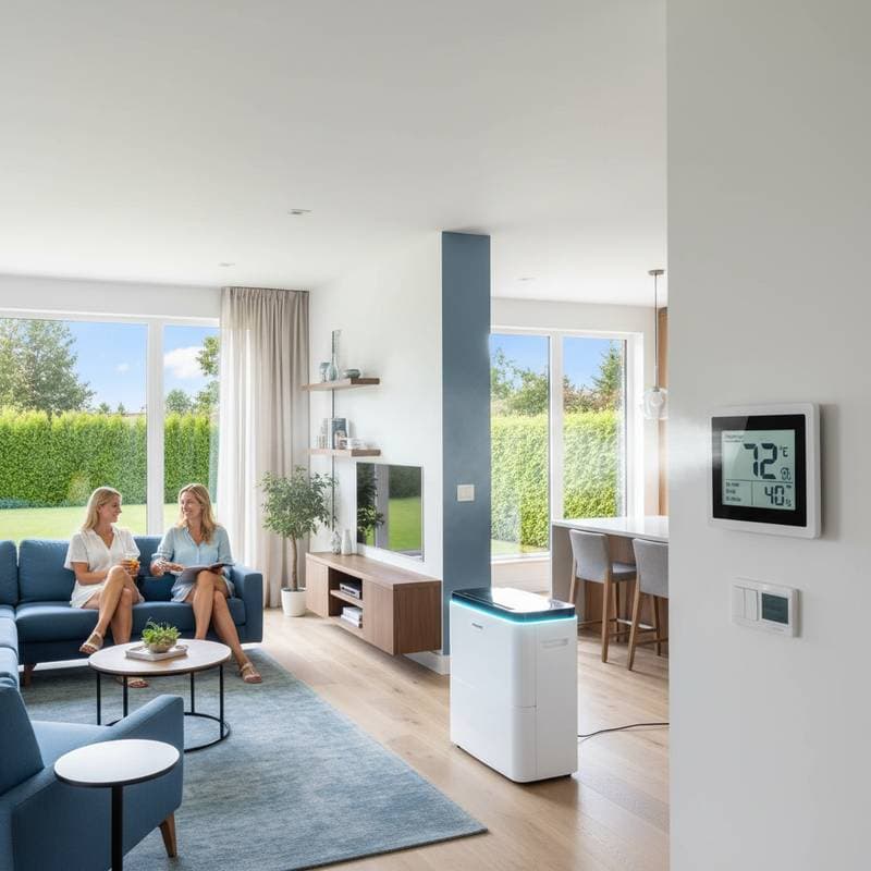 Featured image for Cut Cooling Costs 35% with Whole-Home Dehumidifiers