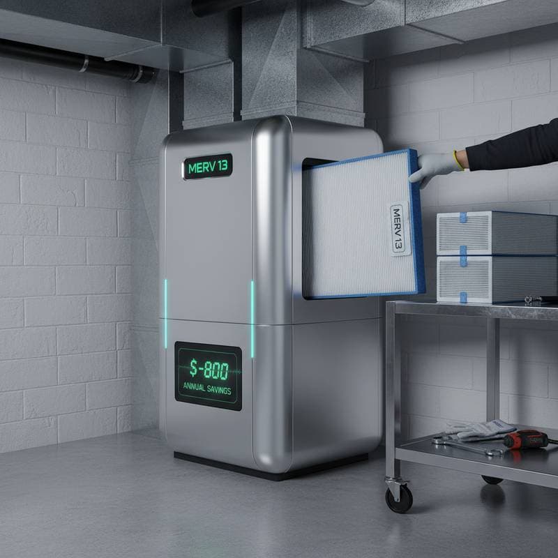 Featured image for MERV 13 Filters Cut HVAC Costs by $800 Yearly