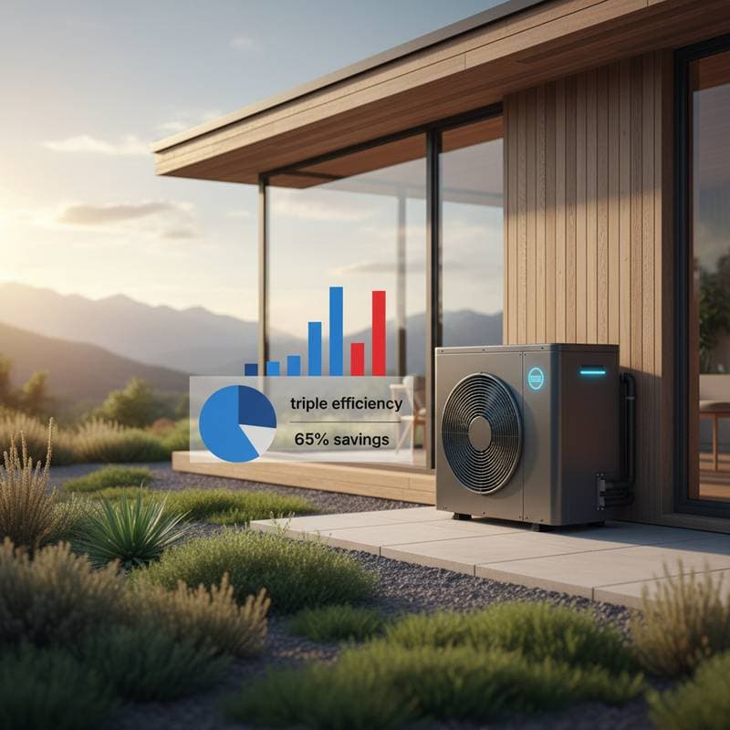 Featured image for Heat Pumps Triple Efficiency, Slash Bills 65%