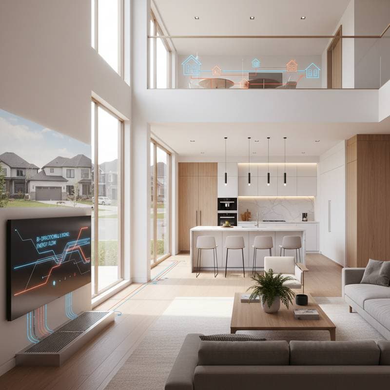 Featured image for Bi-Directional Heat Pumps Share Energy Between Homes