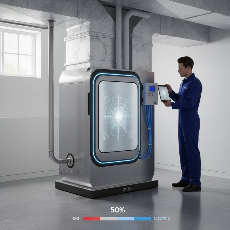 Featured image for 2026 Hybrid HVAC Heaters Cut Bills by Switching Fuel