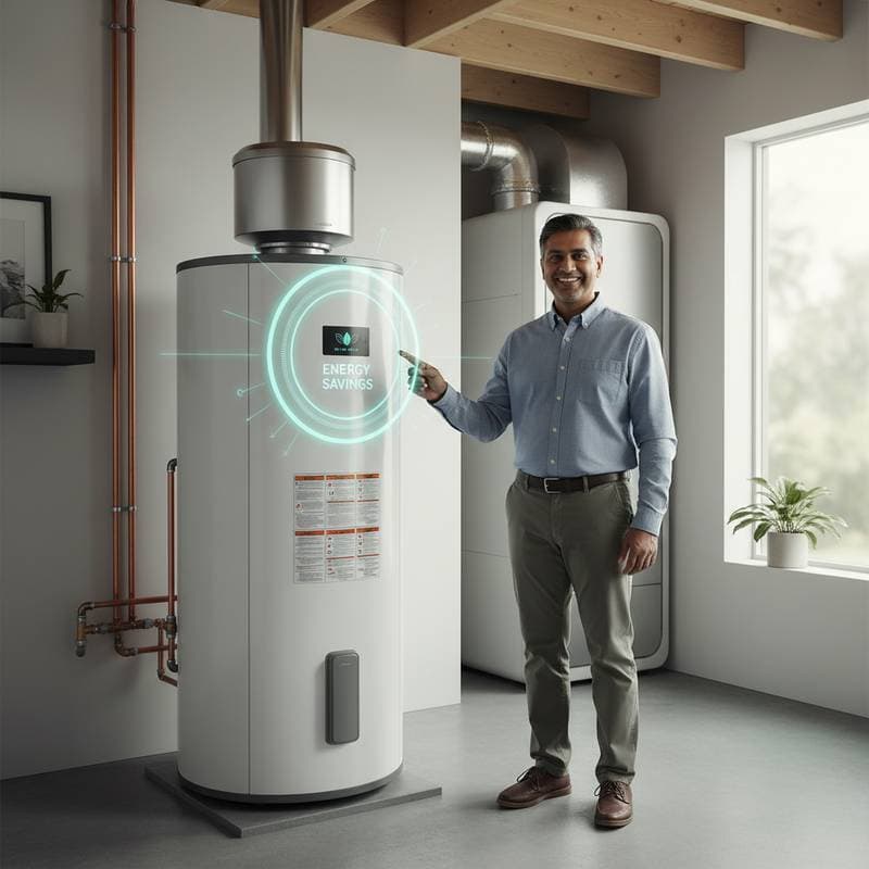 Featured image for Heat Pump Water Heaters Use One-Third the Electricity