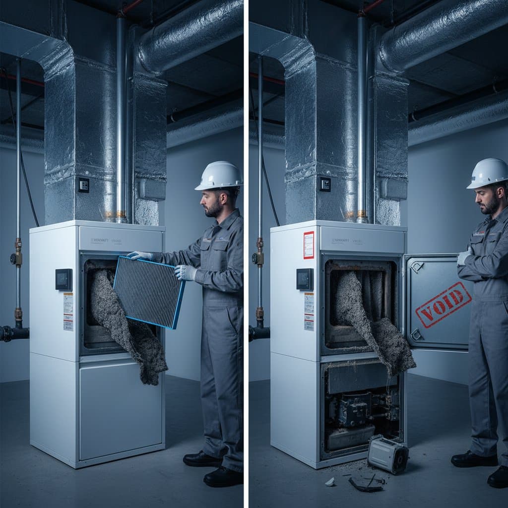 Featured image for Wrong HVAC Filter Voids 64% of Warranties