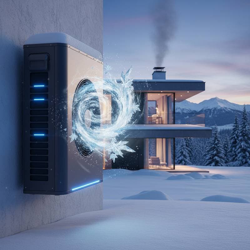 Featured image for Cold Climate Heat Pumps Now Work at -13°F