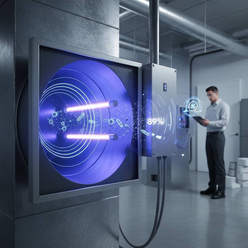 Featured image for UV-C Light Destroys 89% of Mold DNA in Your HVAC System