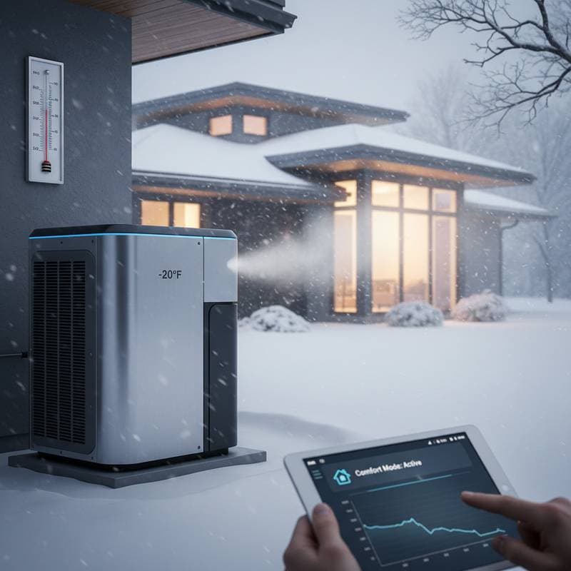 Featured image for Heat Pumps Now Work Reliably Down to -20°F
