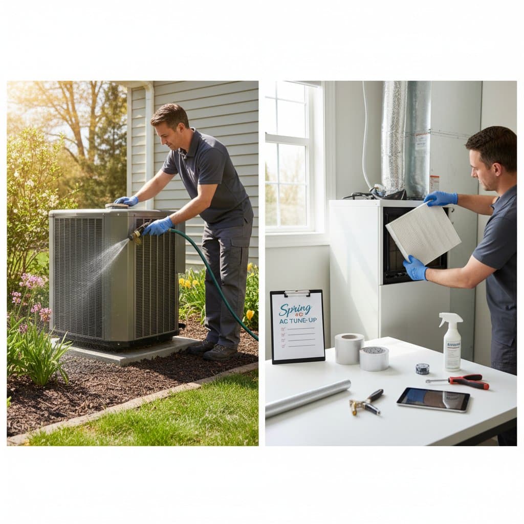 Featured image for 8 Spring Tasks That Prevent AC Breakdowns This Summer