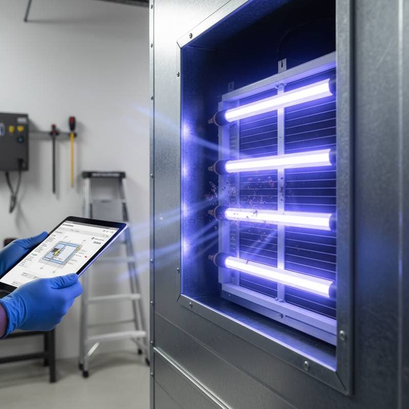 Featured image for UV-C Light Kills 89% of Mold in Your HVAC System