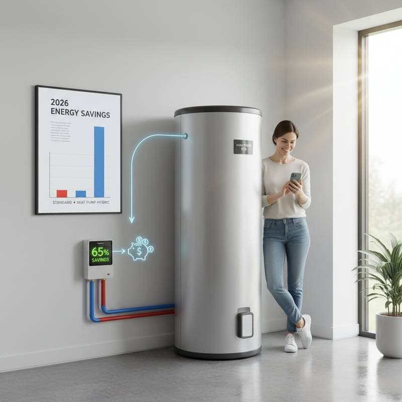 Featured image for Heat Pump Water Heaters Cut Bills 65% vs Electric Models
