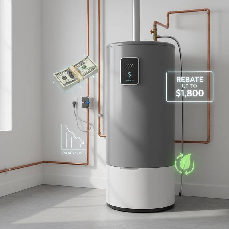 Featured image for Heat Pump Water Heaters Drop to $1,000 With Rebates