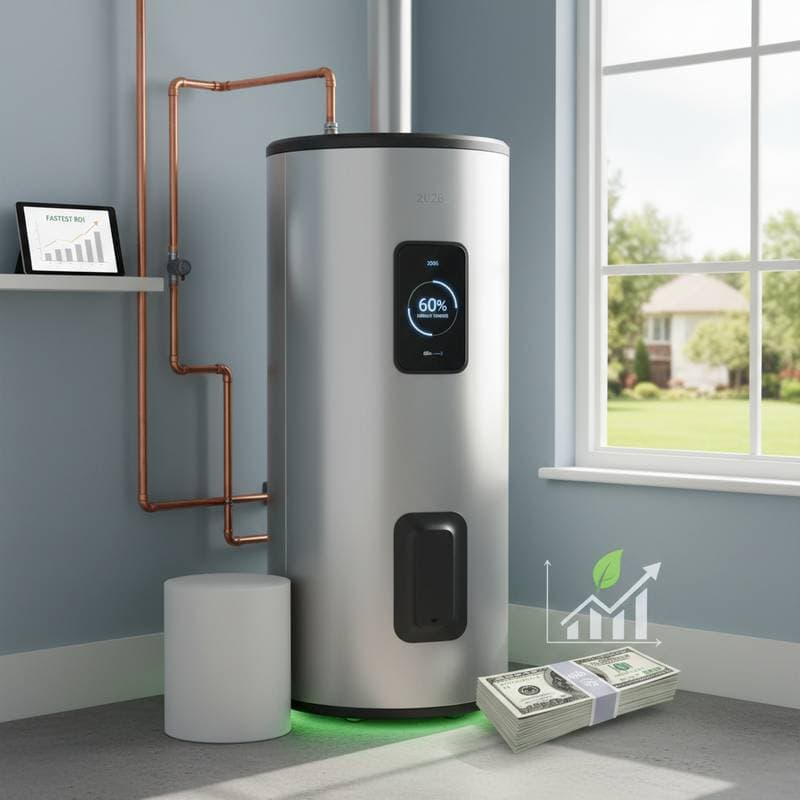 Featured image for Heat Pump Water Heaters Pay for Themselves Fastest