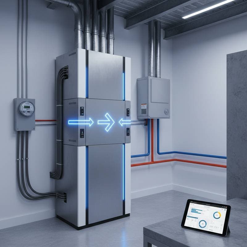 Featured image for Save $840 Yearly with Bi-Directional HVAC Storage