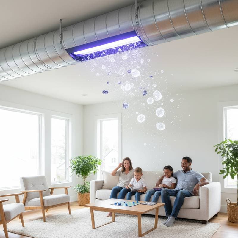 Featured image for UV-C Light Destroys 89% of Airborne Allergens at Home