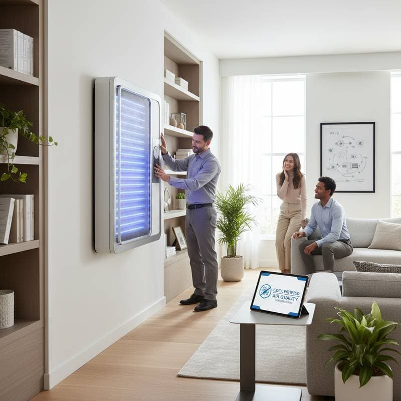 Featured image for CDC's New UV-C Air Purifier Standards for Homeowners