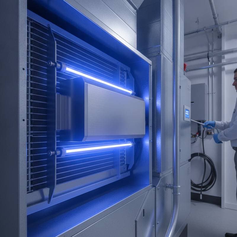 Featured image for UV-C Light Cuts Mold Claims 55% in HVAC Systems