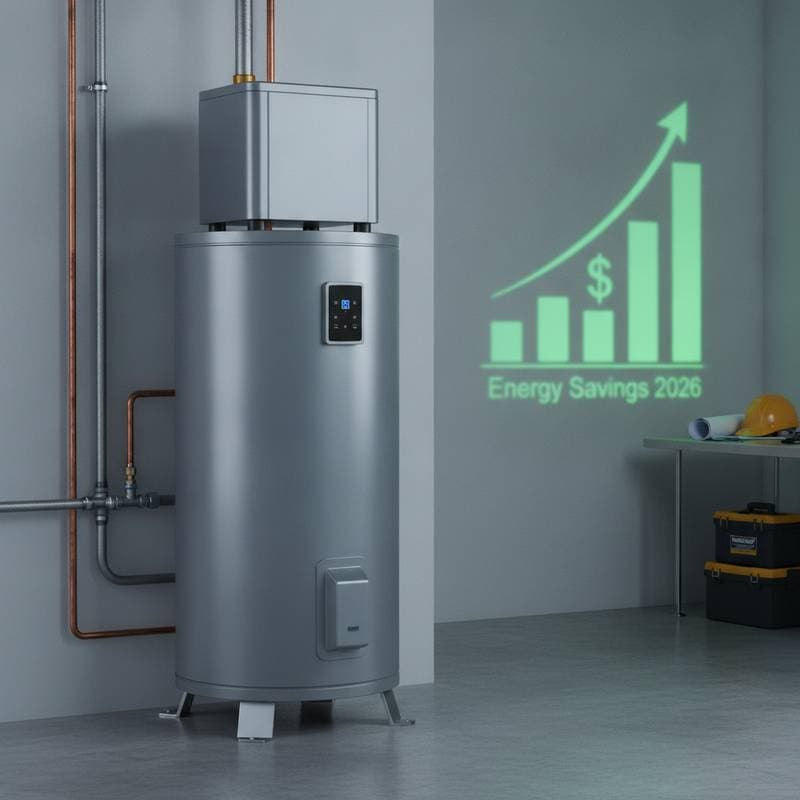 Featured image for Heat Pump Water Heaters Save $600 Per Year on Bills