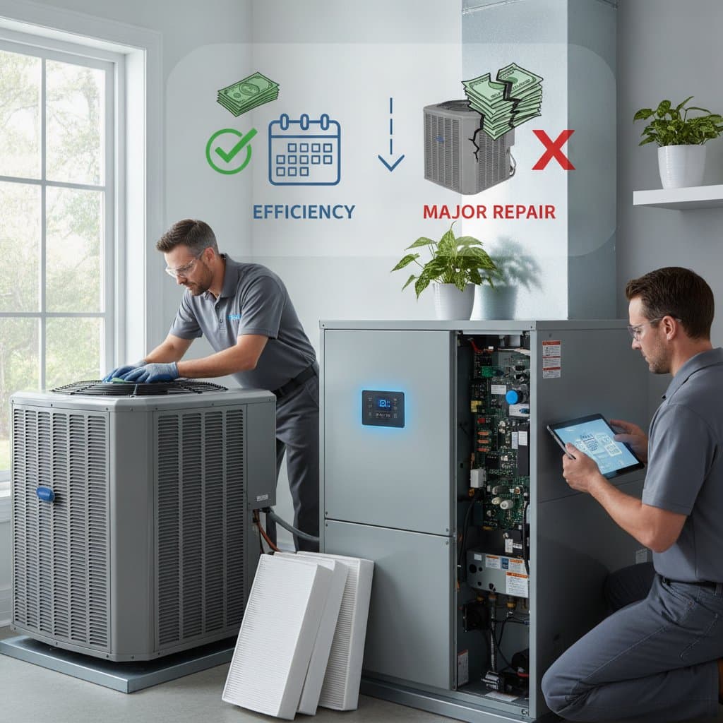 Featured image for Spring Tune-Up Costs Less Than One Major HVAC Repair