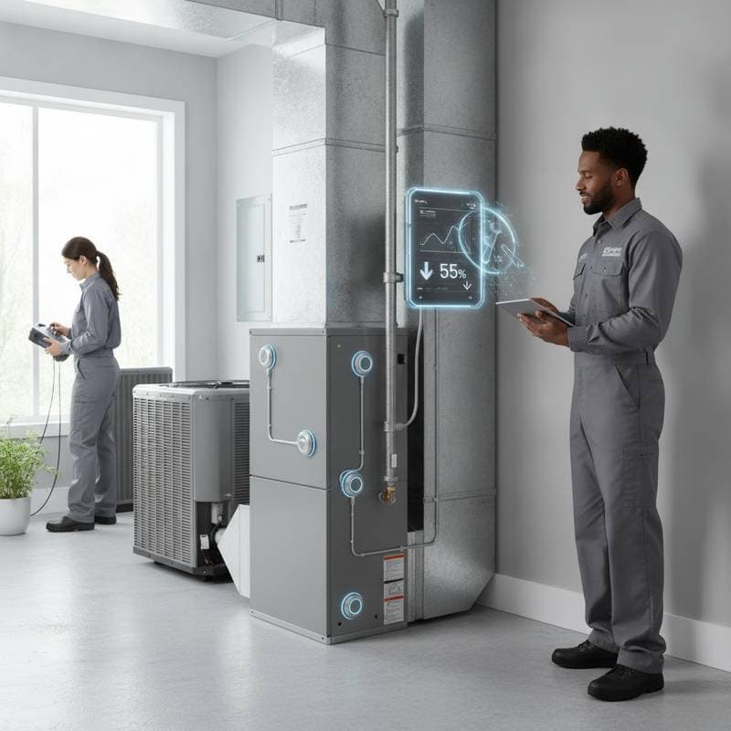 Featured image for HVAC Predictive Sensors Cut Emergency Repairs 55%