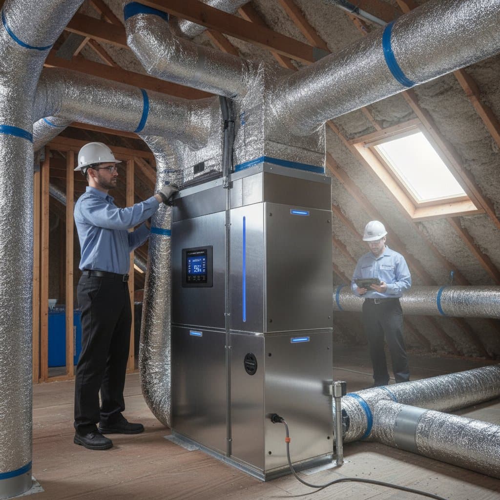 Featured image for Heat Recovery Systems Cut HVAC Energy Waste 55%