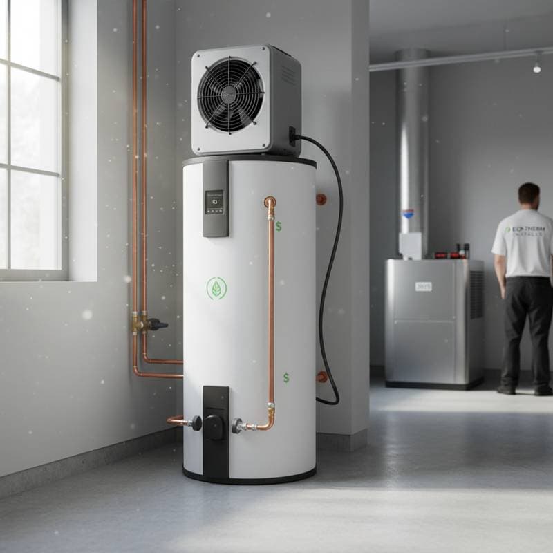 Featured image for Heat Pump Water Heaters Cut Energy Bills in Half