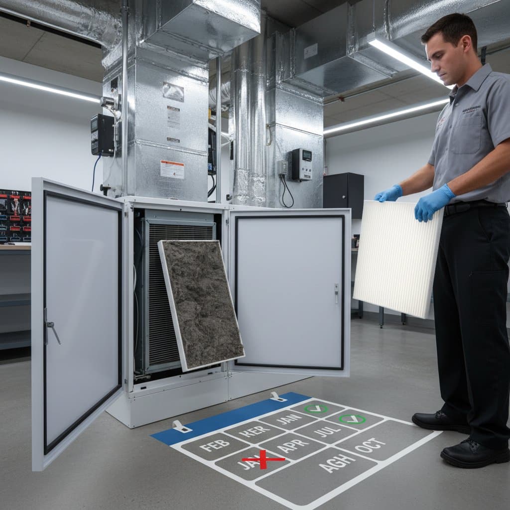 Featured image for Bi-Annual Filter Changes Cut HVAC Life by 5 Years