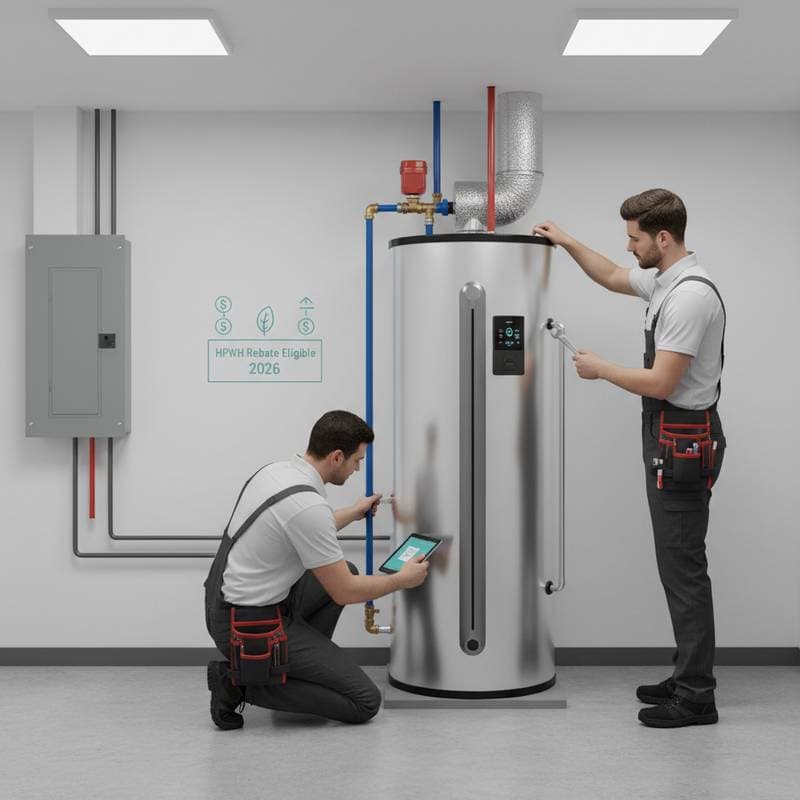 Featured image for 2026 Heat Pumps Cut Water Heating Costs by Two-Thirds