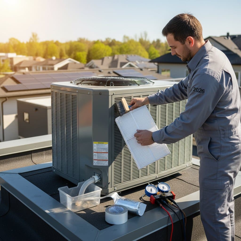 Featured image for Spring HVAC Steps That Prevent Summer Breakdowns