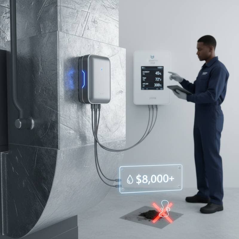 Featured image for HVAC Sensors Stop $8K Mold Damage Before It Starts