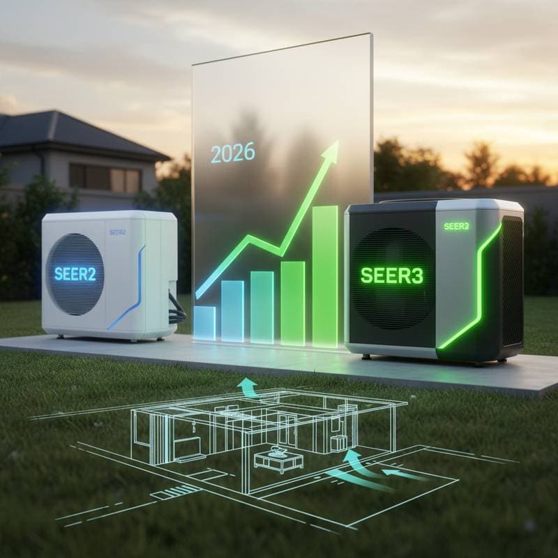 Featured image for SEER3 Replaces SEER2: New AC Standards for 2026